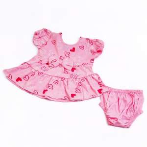 Jursey cotton frock with short